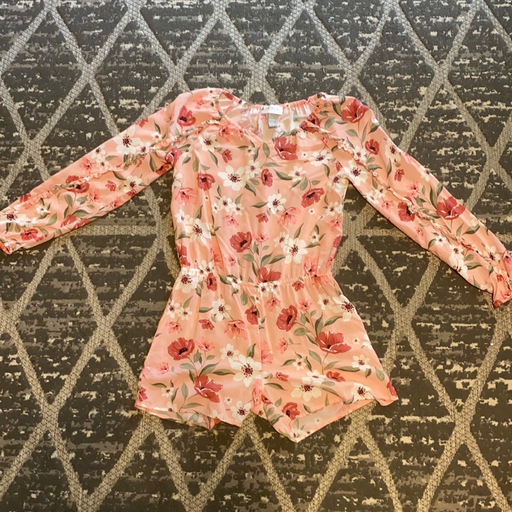 EUC Children’s Place Floral Romper
